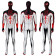 PS5 Spider-Man Miles Morales Cosplay White Jumpsuit