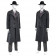 Spider-Man Noir Peter Parker Suit Cosplay Costume