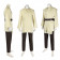 Star Wars The Phantom Menace Qui-Gon Jinn Cosplay Costume Economical Version