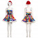Starry Christmas Female Cosplay Costume