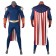 The Boys Season 1 Homelander Cosplay Costume Deluxe Version