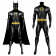 The Flash Batman Bruce Wayne Michael Keaton Jumpsuit with Cloak