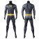 The Flash Bruce Wayne Michael Keaton Batman Jumpsuit with Cloak