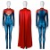 The Flash Supergirl Cosplay Jumpsuit with Cloak