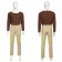 The Legend of Zelda Link Rito Village Cosplay Costume