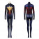 The Marvels Captain Marvel Carol Danvers Jumpsuits