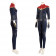 The Marvels Captain Marvel Carol Danvers Cosplay Jumpsuit