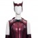 WandaVision Scarlet Witch Wanda Cosplay Costume Deluxe Version