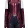 WandaVision Scarlet Witch Wanda Cosplay Costume Deluxe Version