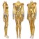 Wonder Woman 1984 Diana Prince Cosplay Costume Golden Suit