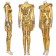 Wonder Woman 1984 Diana Prince Cosplay Costume Golden Suit