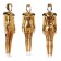 Wonder Woman 1984 Wonder Woman Cosplay Costume Golden Version