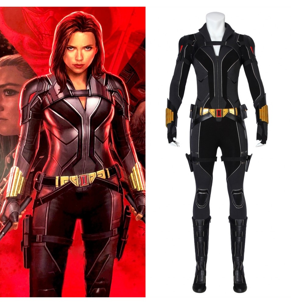 2020 Black Widow Natasha Romanoff Cosplay Costume