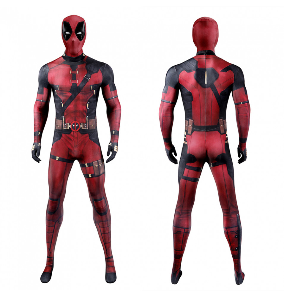 2024 Deadpool 3 Deadpool Cosplay Jumpsuit