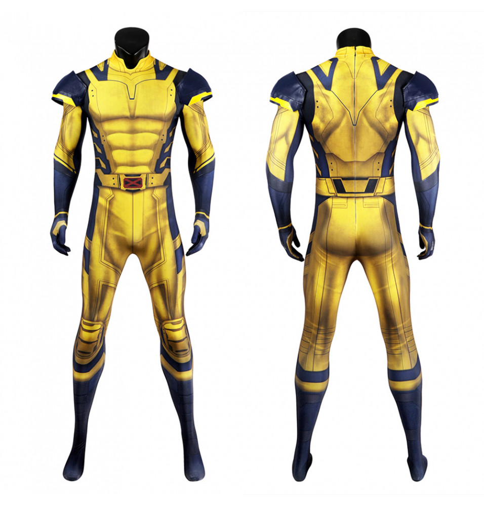 2024 Deadpool 3 Wolverine 3D Jumpsuit