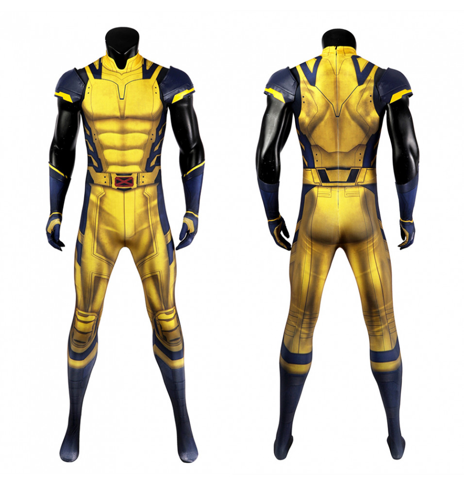 2024 Deadpool 3 Wolverine Cosplay Jumpsuit
