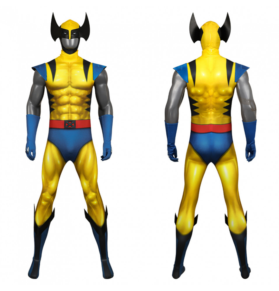 2024 X-Men '97 Wolverine 3D Cosplay Jumpsuit