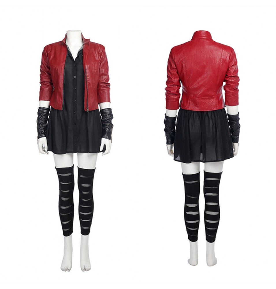 Avengers Age of Ultron Scarlet Witch Cosplay Costume