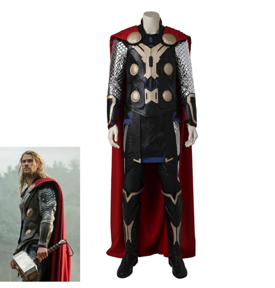 Avengers Age of Ultron Thor Cosplay Costume Full Set