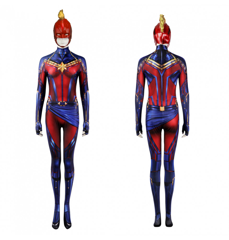 Avengers Endgame Captain Marvel Carol Danvers Jumpsuit