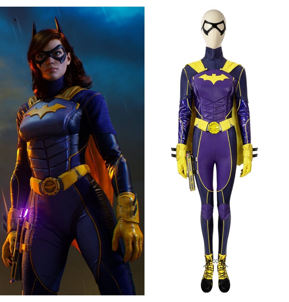 Batman Gotham Knights Batgirl Cosplay Costume