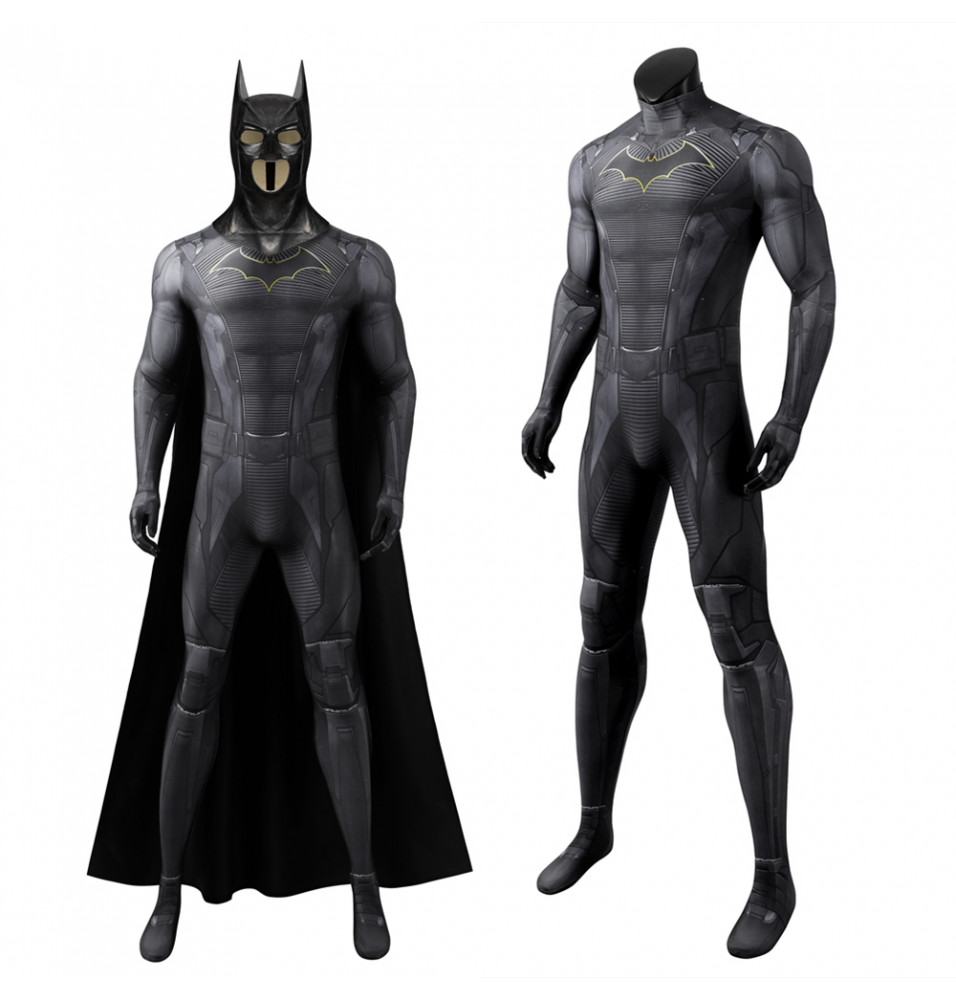 Batman: Gotham Knights Batman Cosplay Jumpsuit with Cloak