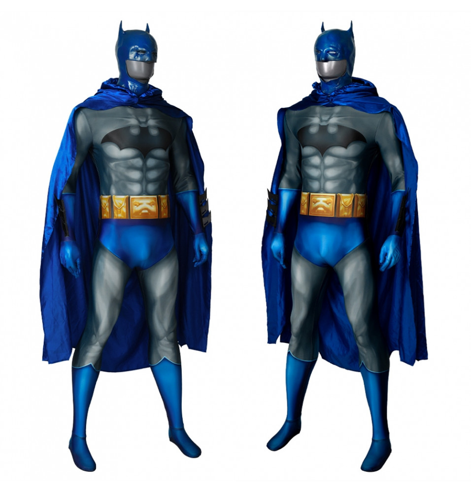 Batman Hush Cosplay Jumpsuit with Cloak