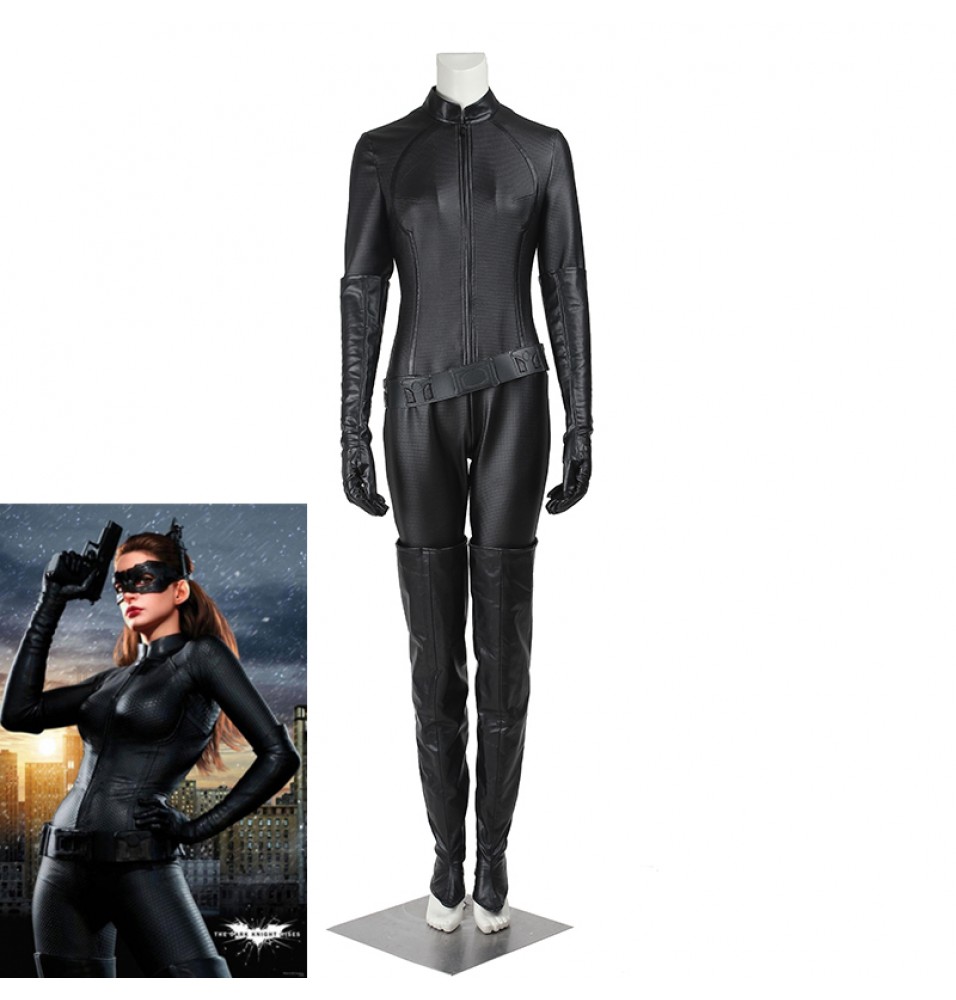 The Dark Knight Rises Selina Kyle Catwoman Cosplay Costume