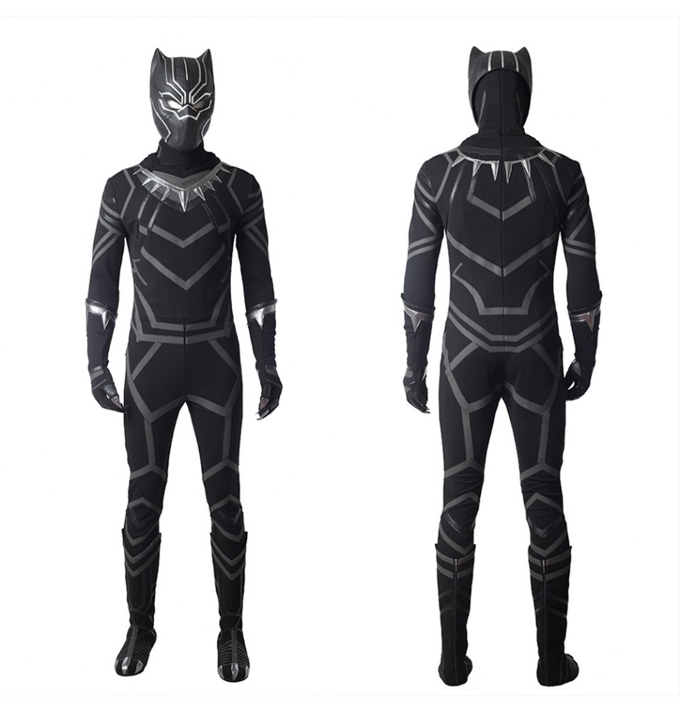 Black Panther Cosplay Costume T'Challa Costume