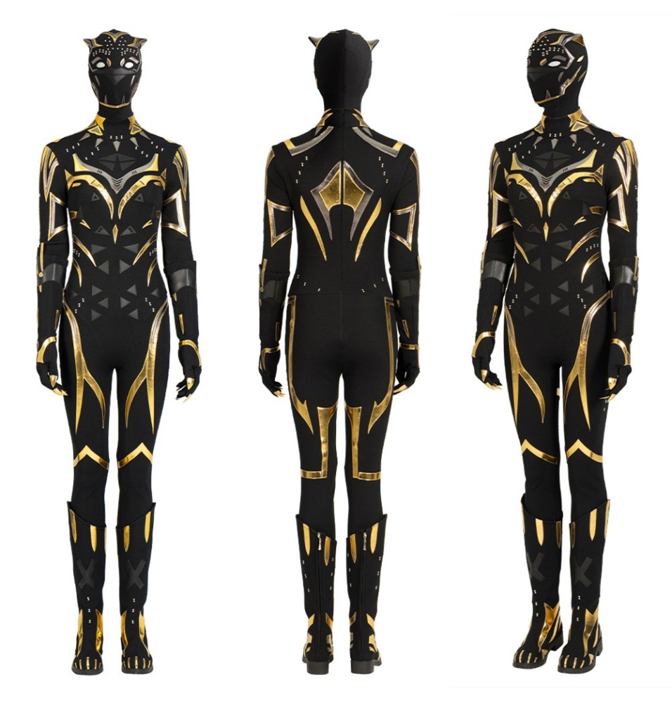 Black Panther Wakanda Forever Shuri Fight Cosplay Costume