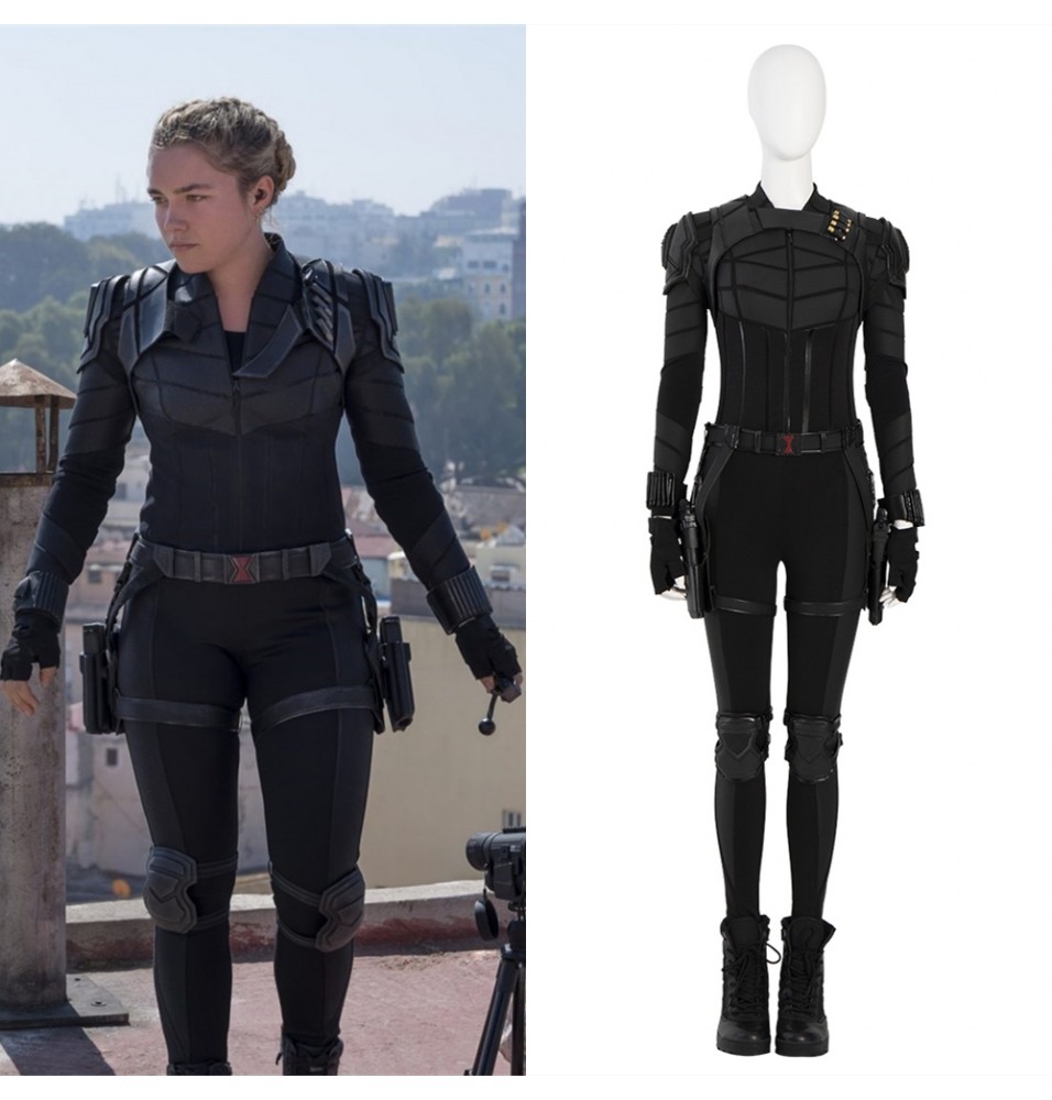 Black Widow Yelena Belova Cosplay Costume Black Suit