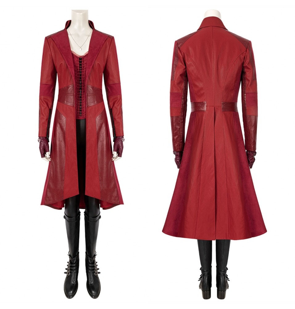 Civil War Scarlet Witch Wanda Cosplay Costume