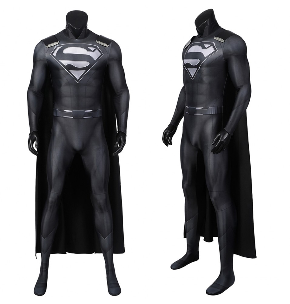 Crisis on Infinite Earths Superman Clark Kent 3D Cosplay Jumpsuit
