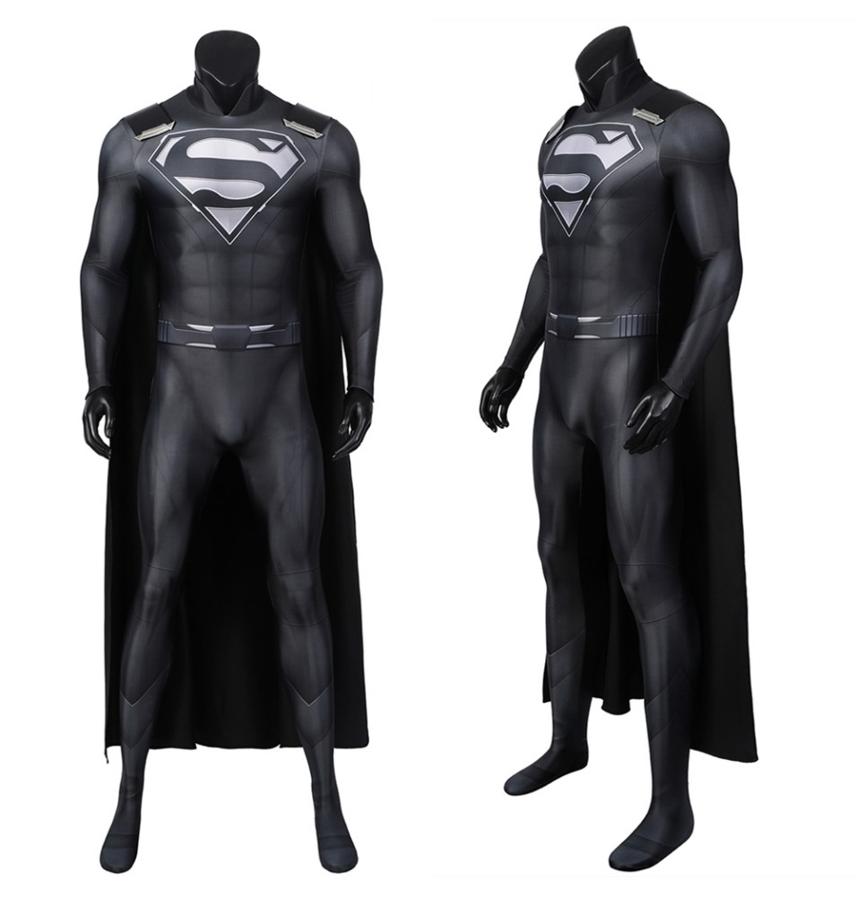 Man of Steel Superman Costume Cosplay Suit Clark Kent Jumpsuit Ver1