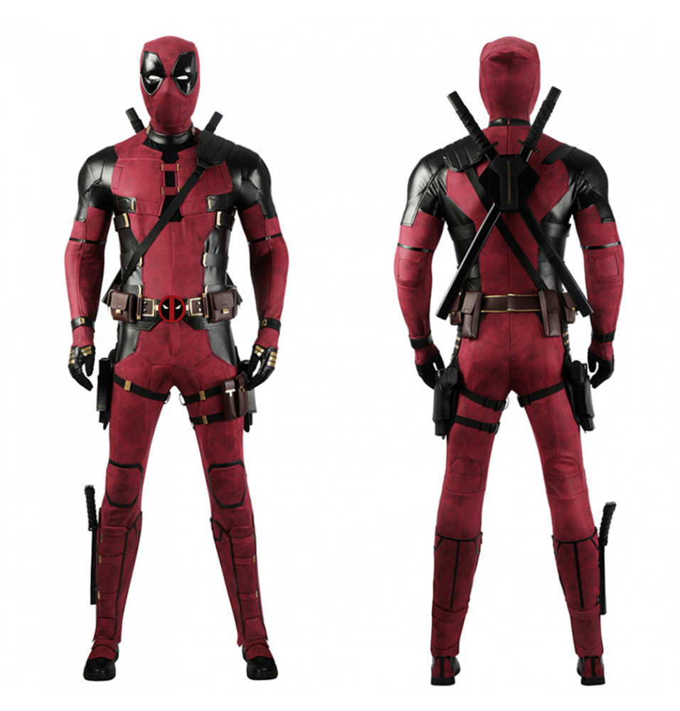 Deadpool 3 Wade Wilson Cosplay Costume Deluxe Version