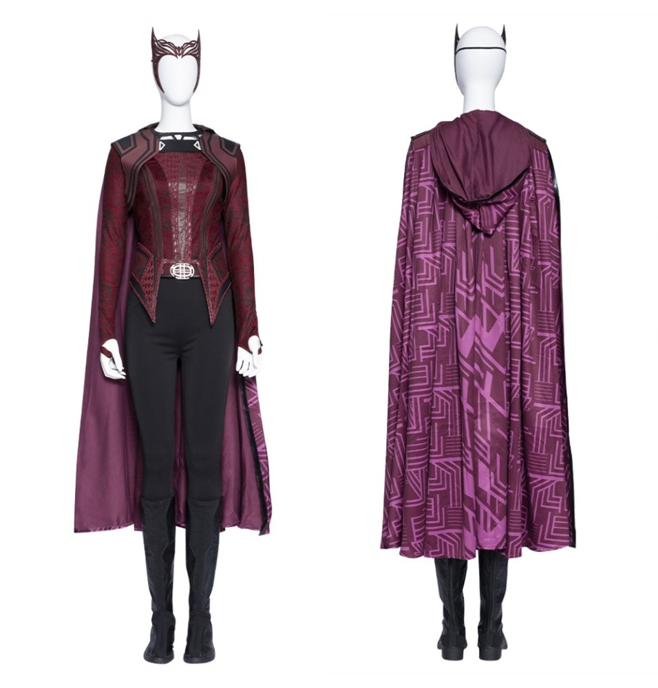 Doctor Strange in the Multiverse of Madness Scarlet Witch Cosplay Costume