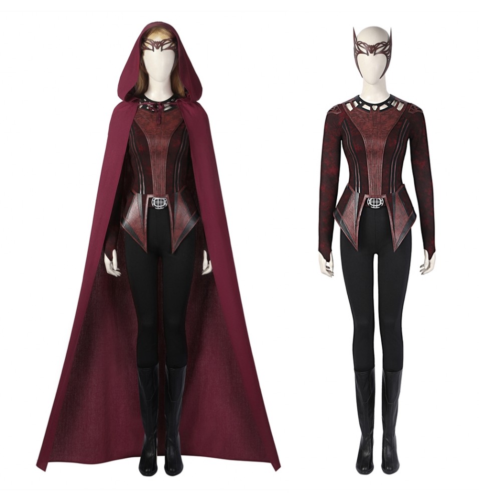 Doctor Strange Multiverse of Madness Scarlet Witch Wanda Cosplay Costume