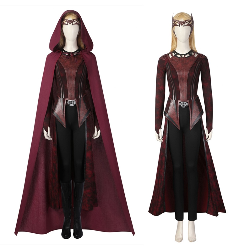 Doctor Strange Multiverse of Madness Wanda Scarlet Witch Cosplay Costume
