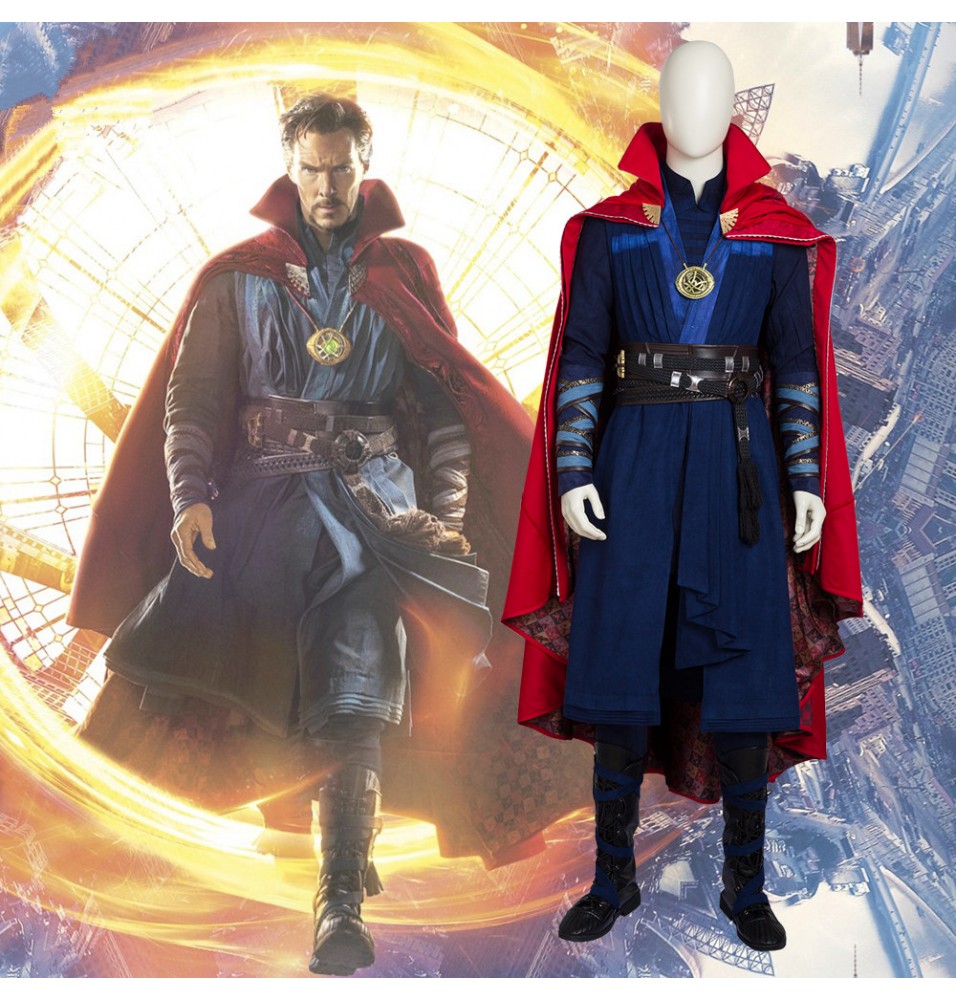 Doctor Strange Stephen Vincent Strange Cosplay Costumes - Deluxe Version