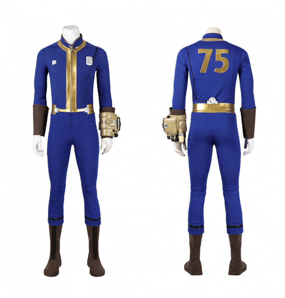 Fallout 4 Sole Survivor No.75 Sheltersuit Cosplay Costume