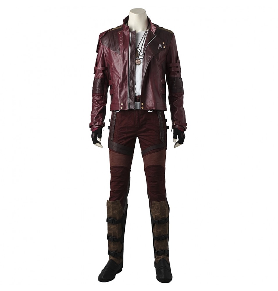 Guardians Of The Galaxy 2 Star Lord Cosplay Costume Deluxe Outfit