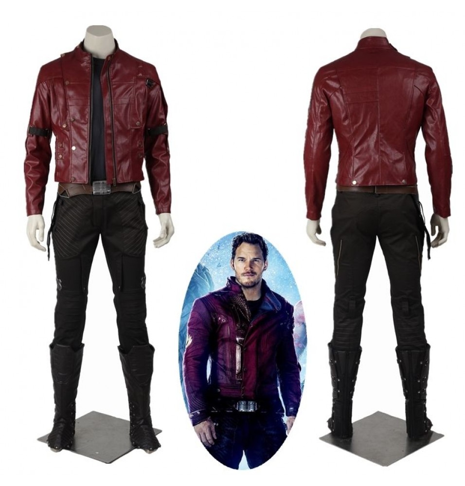 Guardians of the Galaxy Star Lord Deluxe Cosplay Costumes
