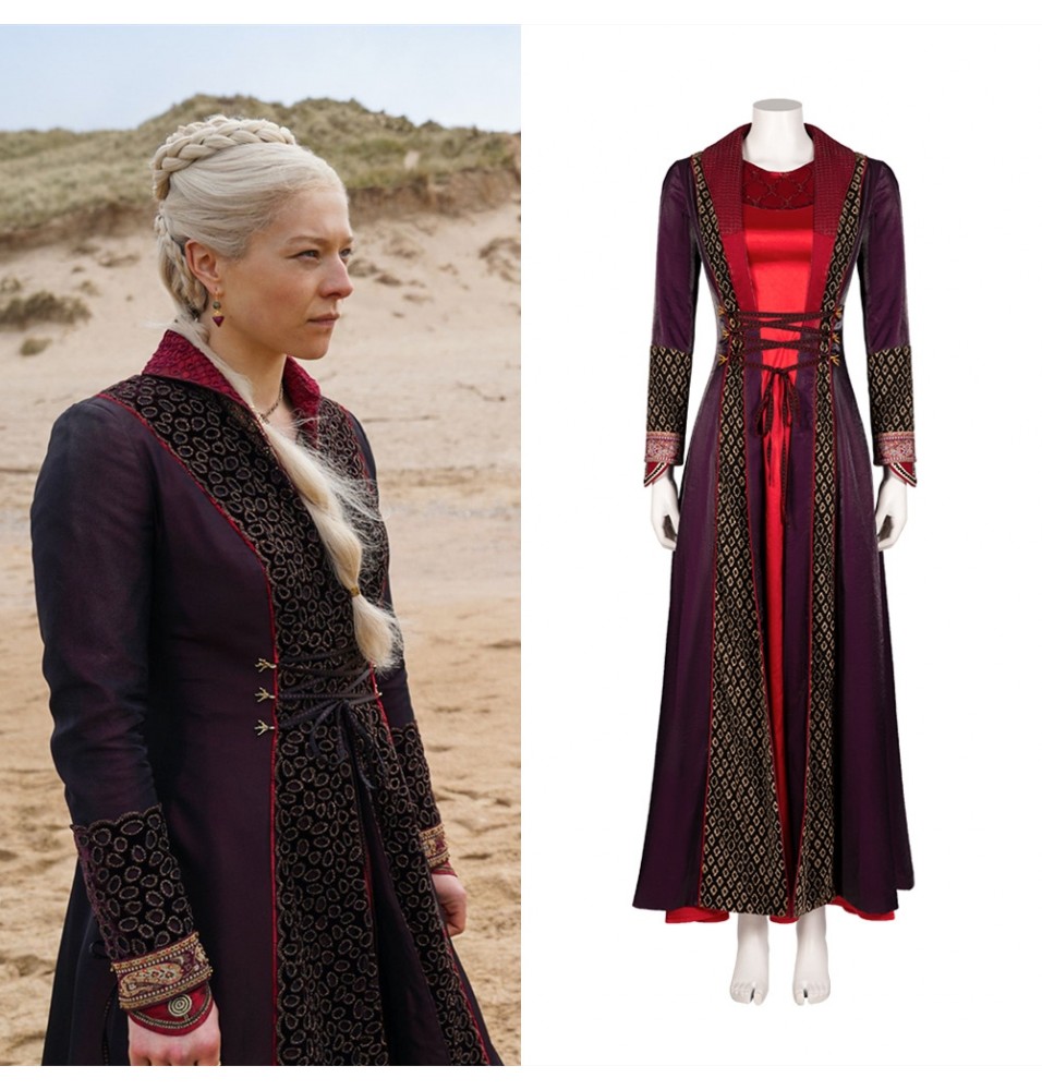House of the Dragon Rhaenyra Targaryen Cosplay Costume