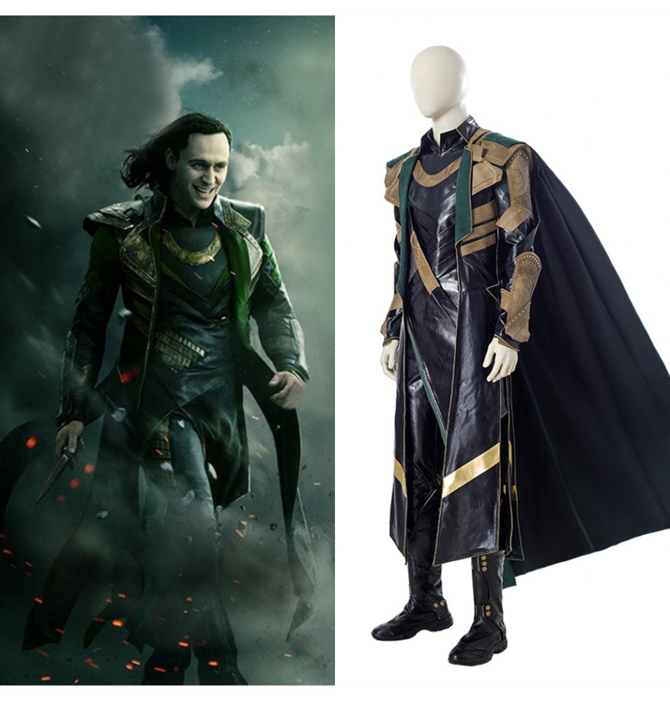 Loki Season 1 Loki Cosplay Costume Deluxe Outfit