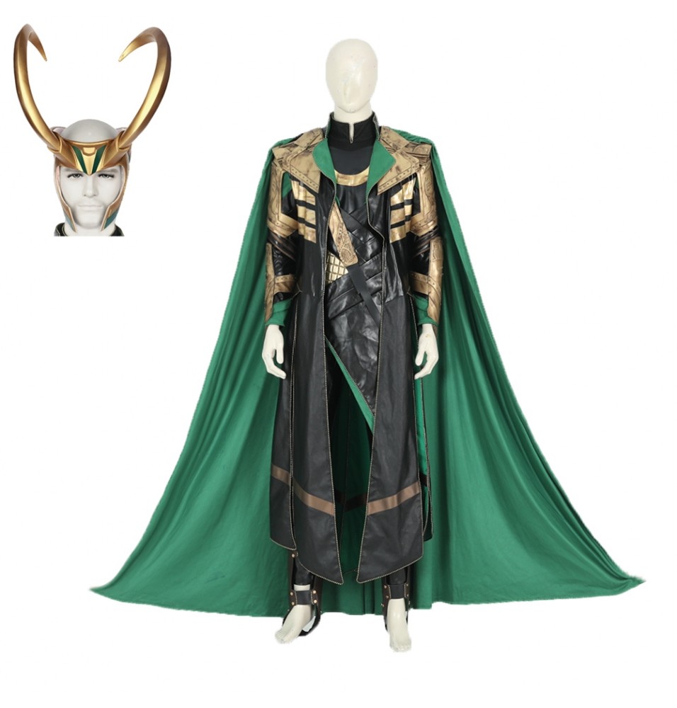 Loki Season 1 Loki Cosplay Costume Deluxe Version