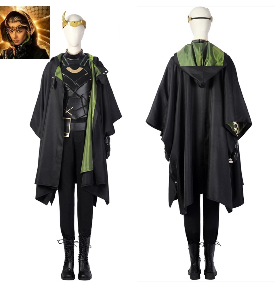 Loki Season 1 Sylvie Variant Cosplay Costume