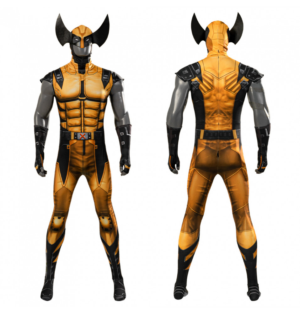 Marvel Future Revolution Wolverine Cosplay Jumpsuit