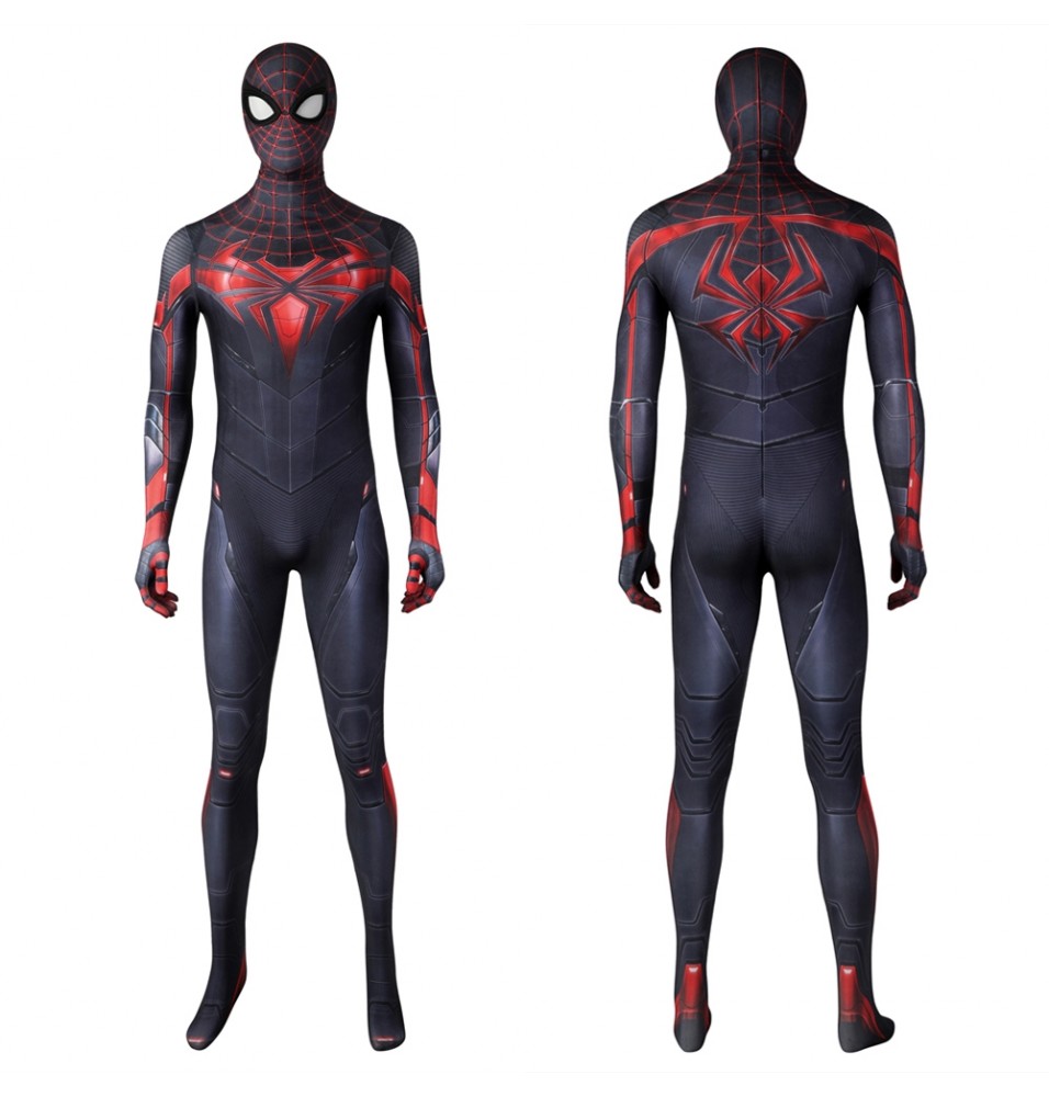 PS5 Spider-Man Miles Morales Advanced Tech Suit Cosplay Jumpsuit