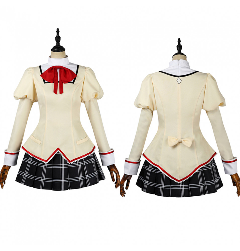 Puella Magi Madoka Magica Sakura Kyouko Cosplay Costume