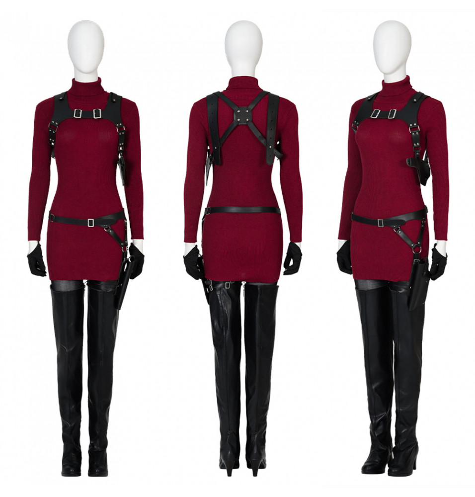 Resident Evil 4 Remake Ada Wong Cosplay Costume